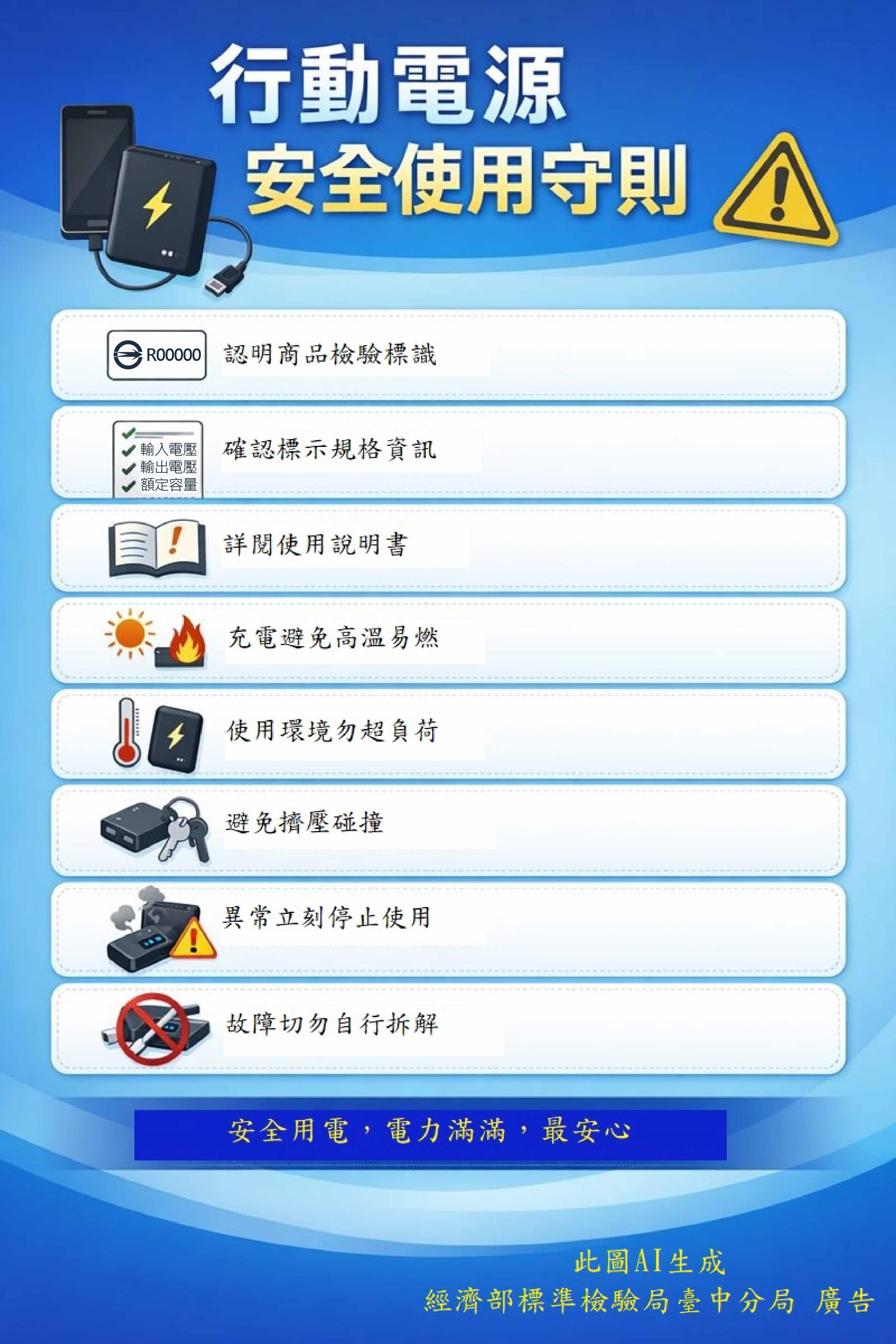 標準局臺中分局提醒行動電源選購及注意事項.jpg 標準局臺中分局提醒行動電源選購及注意事項.jpg